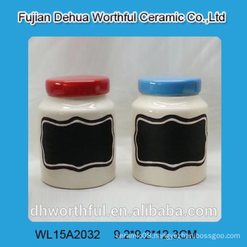 2015 Ceramic cookie box with black board